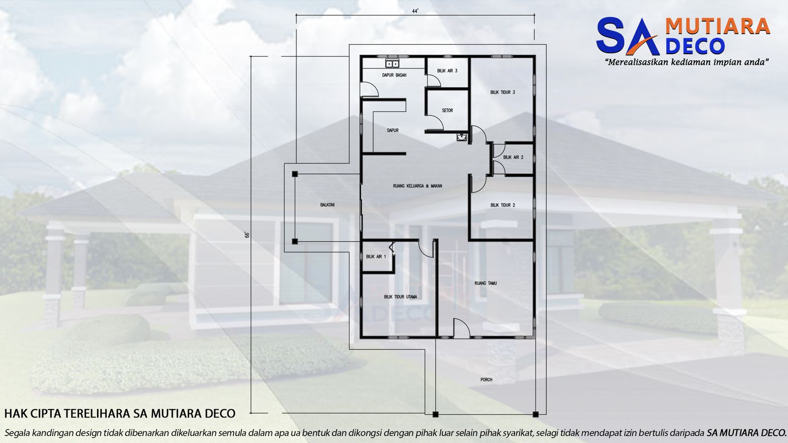 Mutiara Angkasa 2060 - Floor Plan